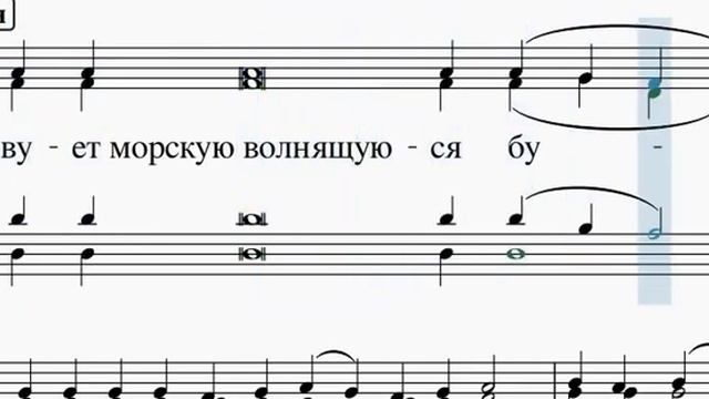 Ирмосы Богоявления. А. Архангельский. Простая и светлая мелодия!
