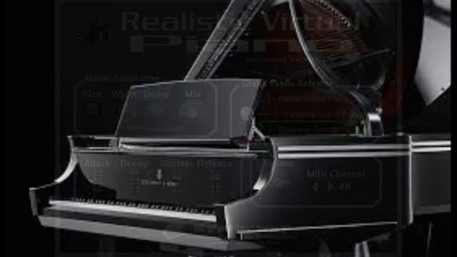 Peacherine Rag (Scott Joplin) Virtual Steinway Grand Piano VST VST3 Audio Unit EXS24 KONTAKT nki