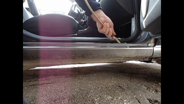 Обработка порога на Almera. 2 часть . смотреть онлайн