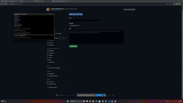 Git SSH Setup Windows смотреть онлайн