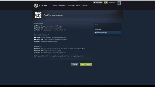 How to setting Public your Inventory Dota2 смотреть онлайн