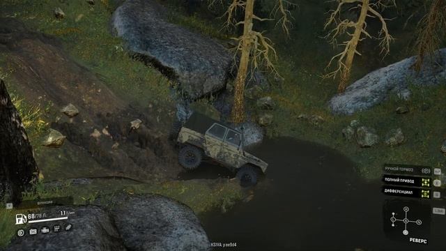 Snowrunner мод.Уаз 469 .езда по Бездорожью. Испытаем? смотреть онлайн