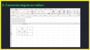 Comment utiliser tan sur Excel