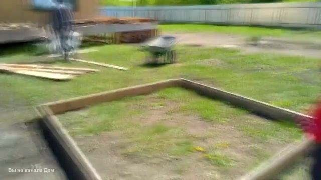 ▶️ Деревянные ГРЯДКИ  СВОИМИ РУКАМИ   грядки из досок семья Елькиных