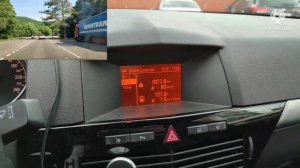 Опель астра h . До моря на 92 ° термостате , с китайской клапанной крышкой. Видео 2. #astra #opel