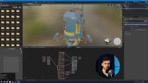 Загрузка набора текстур 1 кликом в Blender 2.9 из Substance Painter | Уроки на русском