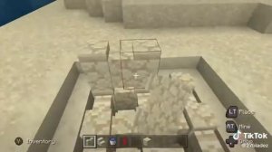 Как сделать песочный замок в Minecraft