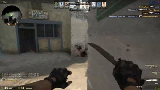 CS:GO - AK-47 Point Disarray Gameplay (Minimal Wear)