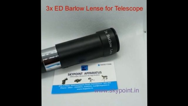 3x ED Barlow Lense for Telescope смотреть онлайн