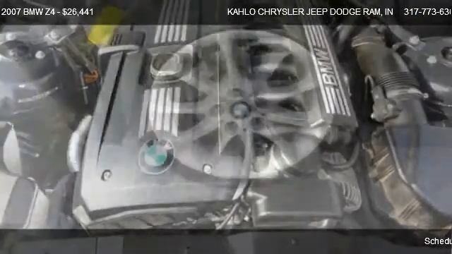 BMW Z4 3.0i @ KAHLO CHRYSLER JEEP DODGE RAM смотреть онлайн