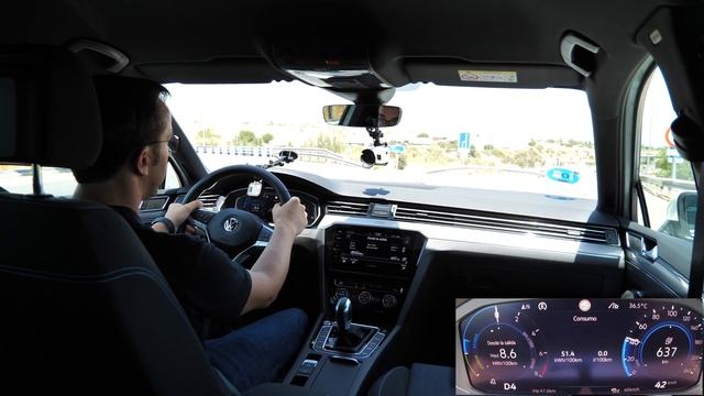 Volkswagen Passat | Prueba en carretera смотреть онлайн