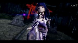 【MMD Genshin Impact】極楽浄土 //  Gokuraku Jodo 【Raiden Shogun】