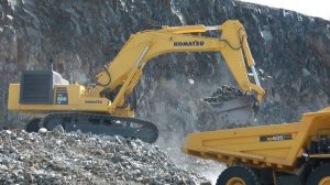 Komatsu PC800 + HD605