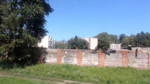 Поезд № 29/30 Москва-Калининград Подъезжаем к Южному вокзалу