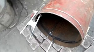 ROCKET WOOD BURNING STOVE 2 РАКЕТНАЯ ЭКОНОМ ПЕЧЬ ДЛЯ ГАРАЖА, МАСТЕРСКОЙ