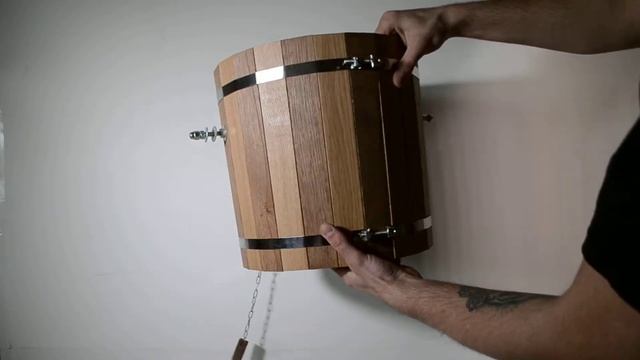 Обливное устройство, дуб под маслом зебра с пластиковой вставкой, с клапаном, 16 л смотреть онлайн