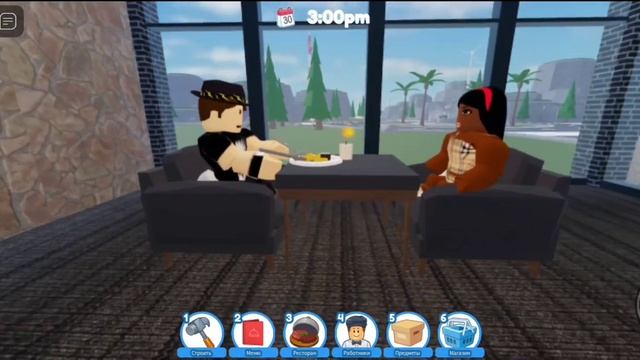 ОТКРЫЛ СВОЙ РЕСТОРАН В РОБЛОКС! | Roblox Restaurant tycoon 2 #1