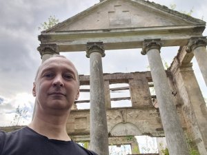 Путешествие на Tesla model 3 performance в усадьбу Грабовских д. Дикушки, Гродненская обл., Беларусь