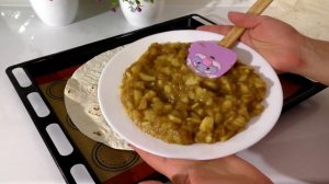 Яблочный штрудель из лаваша за 5 минут Обалденно вкусный пирог