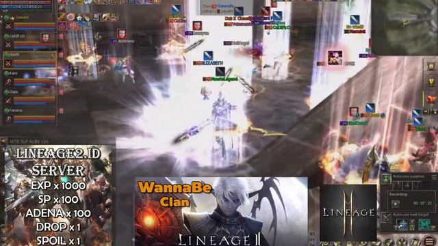 Lineage2ID - Castle Siege 23/05/2021 WannaBe Clan смотреть онлайн