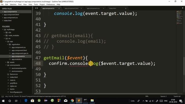 Angular 5 Tutorial in Hindi Part 11: Template Reference Variables in Angular 5 in Hindi