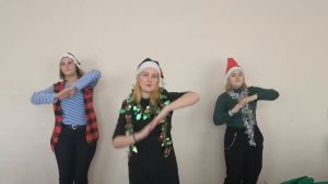 Новогодние поздравление от студентов специальности "Преподавание в начальных классах"