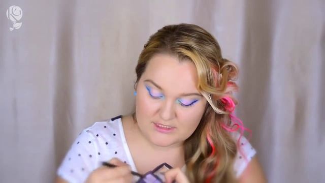 Макияж в сине розовых оттенках смотреть онлайн