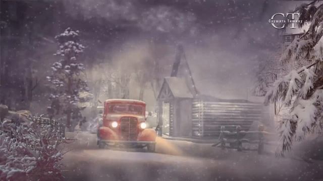 Звуки метели с воющим звуком ветра. Переждать метель в машине смотреть онлайн