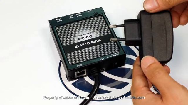 Servidor KVM TCP/IP (1KVMoIP 1KVM a 1CPU) distribuido por CABLEMATIC ® смотреть онлайн