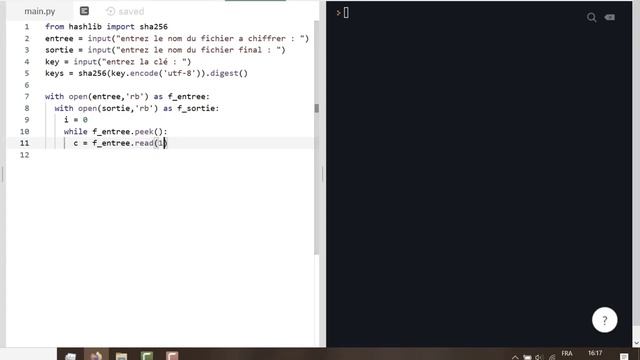 ? Coder logiciel de cryptage avec python en 14 lignes !