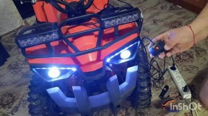 Проблесковые маячки и СГУ на чёткий квадроцикл!!!