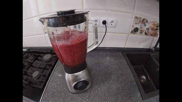 Смузи Брусника с мёдом / smoothies ⚡