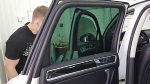 Качественная тонировка Volkswagen Touareg 2016г.в