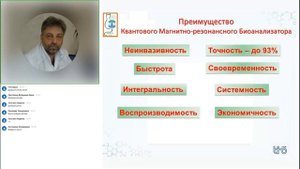 Квантовый магнитно-резонансный биоанализатор: теория и практика применения. Сушков А. Л. 13.04.2022