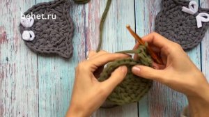 Подставка под чашку «Котик». Мастер-класс