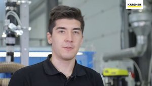 В демонстрационном зале промышленных пылесосов Керхер