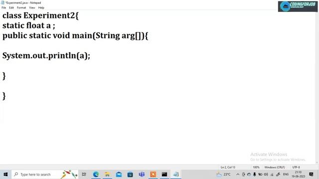 Variables in Java| Local Instance static