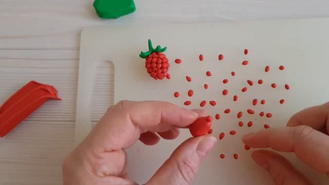 "Ягода малина " лепка