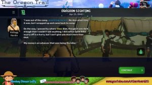 The Oregon Trail - Full Walkthrough to solve the DRAGOON SIGHTING - MURDER CASE