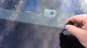 КАК УБРАТЬ, ОТРЕМОНТИРОВАТЬ ТРЕЩИНУ  НА ЛОБОВОМ СТЕКЛЕ ЗА КОПЕЙКИ.  ПОЛИМЕРНЫЙ КЛЕЙ С АЛИ ЭКСПРЕСС