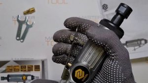 Пневматическая шлифовальная машина VOREL прямая 6 мм, 6,3 Bar, 81108