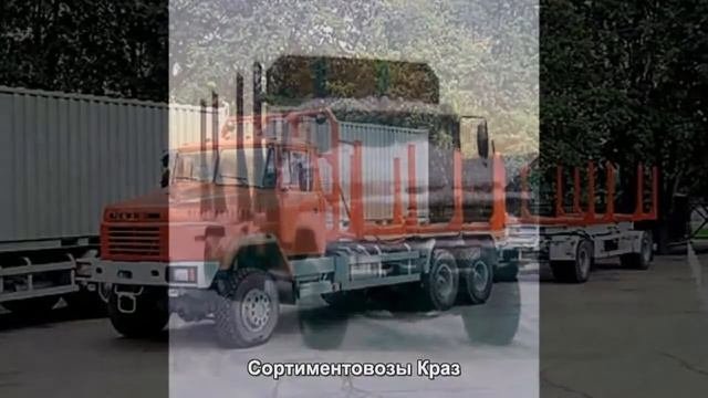 #272. Сортиментовозы Краз [Авто подборка]