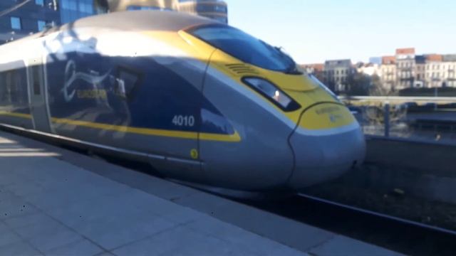 PART 1: Trains through Brussels-Midi Railway Station (07/02/2020). смотреть онлайн