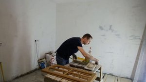 Покраска фасадов из МДФ своими руками (валиком и кистью)