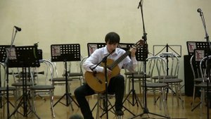 Луиза Валькер "Маленький романс" гитара. Олег Шиман, 16 лет. Г. Гродно
