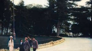 Romanovs in Livadia 1912-1913. Романовы в Ливадии. Кинохроника в цвете