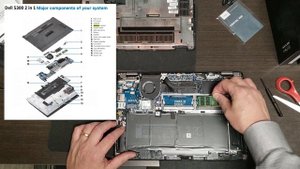 Dell Latitude 5300 2 in 1 Unboxing, Disassembly, Drive Upgrade & Benchmark