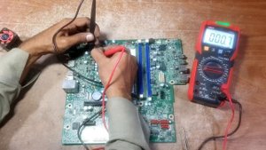 How to Repair Lenovo IB250MH LGA1151 DDR4 Motherboard Power Off Dead Problem Solve