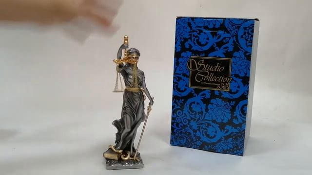 Статуэтка "Фемида - богиня правосудия" смотреть онлайн