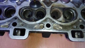 ремонт головки блока цилиндров(в гаражах)